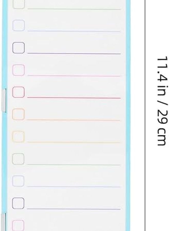 Large Magnetic Whiteboard Dry Erase Board for Fridge Office Kitchen Organization Reusable Message Notepad - Image 2